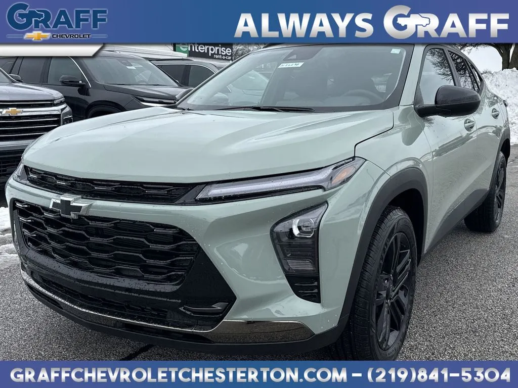 Green 2026 Chevrolet Trax ACTIV for sale in Burns Harbor, IN