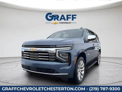 Blue 2026 Chevrolet Tahoe Premier for sale in Burns Harbor, IN