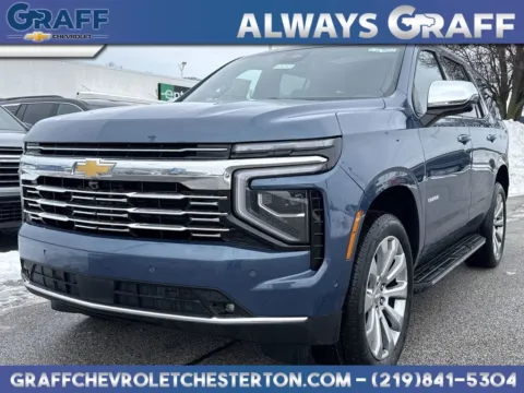 Blue 2026 Chevrolet Tahoe Premier for sale in Burns Harbor, IN