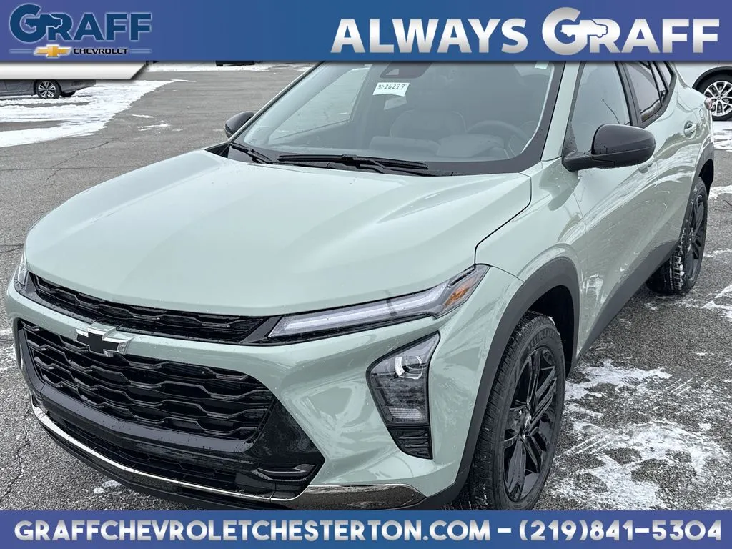 Green 2026 Chevrolet Trax ACTIV for sale in Burns Harbor, IN