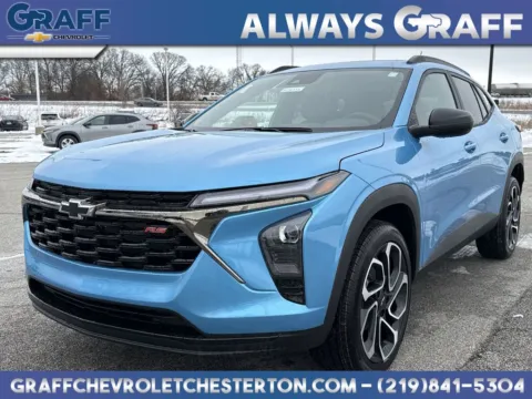 Blue 2026 Chevrolet Trax 2RS for sale in Burns Harbor, IN