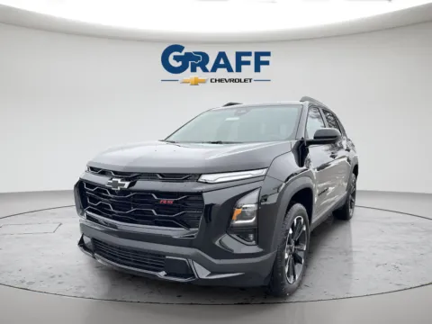 Black 2026 Chevrolet Equinox RS for sale in Burns Harbor, IN