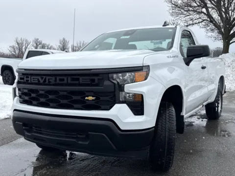 White 2026 Chevrolet Silverado 1500 WT for sale in Burns Harbor, IN