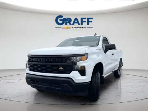 White 2026 Chevrolet Silverado 1500 WT for sale in Burns Harbor, IN