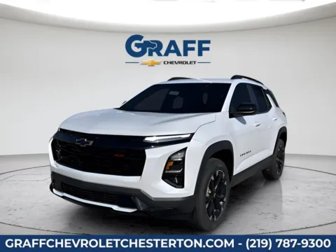 White 2026 Chevrolet Equinox RS for sale in Burns Harbor, IN