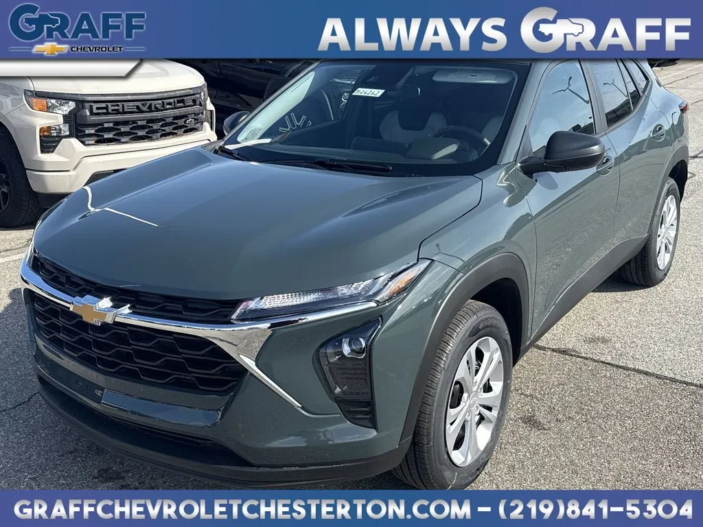 Gray 2026 Chevrolet Trax LS for sale in Burns Harbor, IN