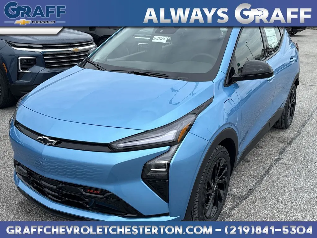 Yellow 2027 Chevrolet Bolt EV RS for sale in Burns Harbor, IN