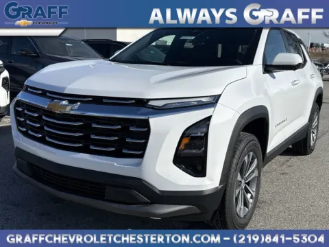 White 2026 Chevrolet Equinox LT for sale in Burns Harbor, IN