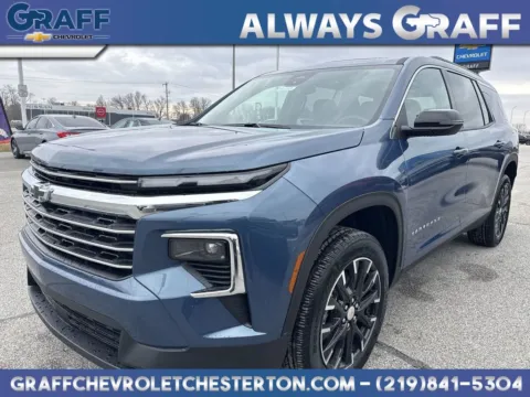 Blue 2026 Chevrolet Traverse LT for sale in Burns Harbor, IN