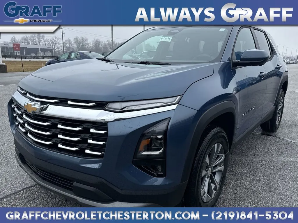 Blue 2026 Chevrolet Equinox LT for sale in Burns Harbor, IN