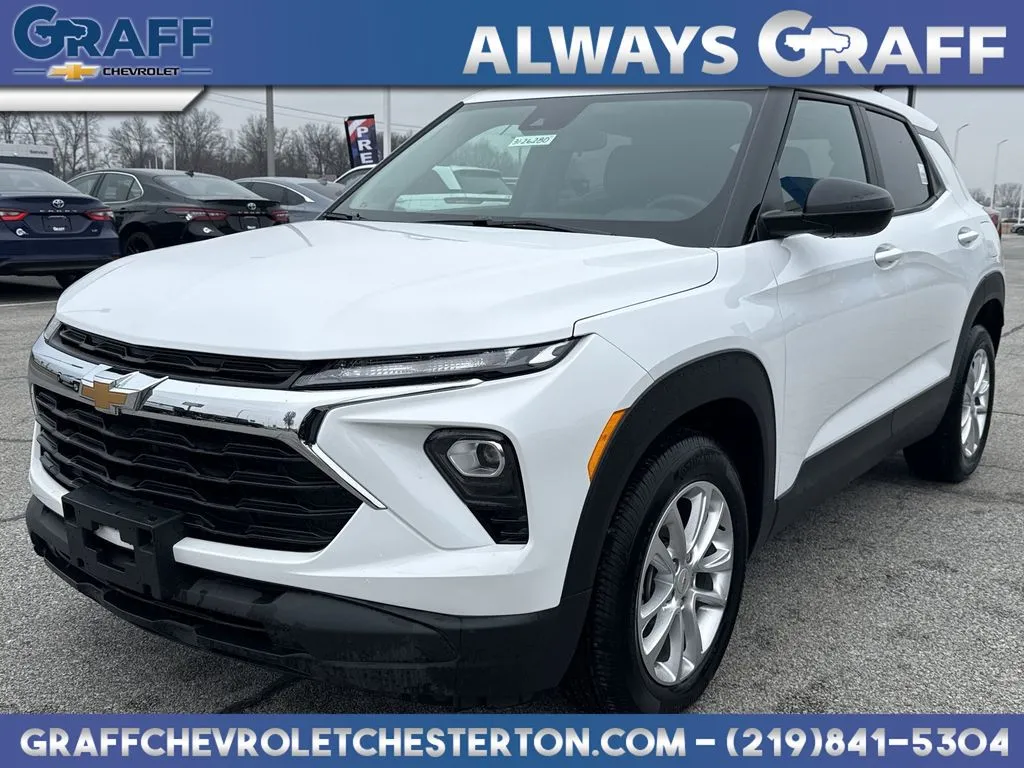 White 2026 Chevrolet TrailBlazer LS for sale in Burns Harbor, IN