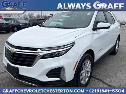 White 2022 Chevrolet Equinox LT for sale in Burns Harbor, IN