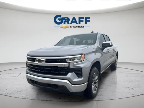 Gray 2026 Chevrolet Silverado 1500 LT for sale in Burns Harbor, IN