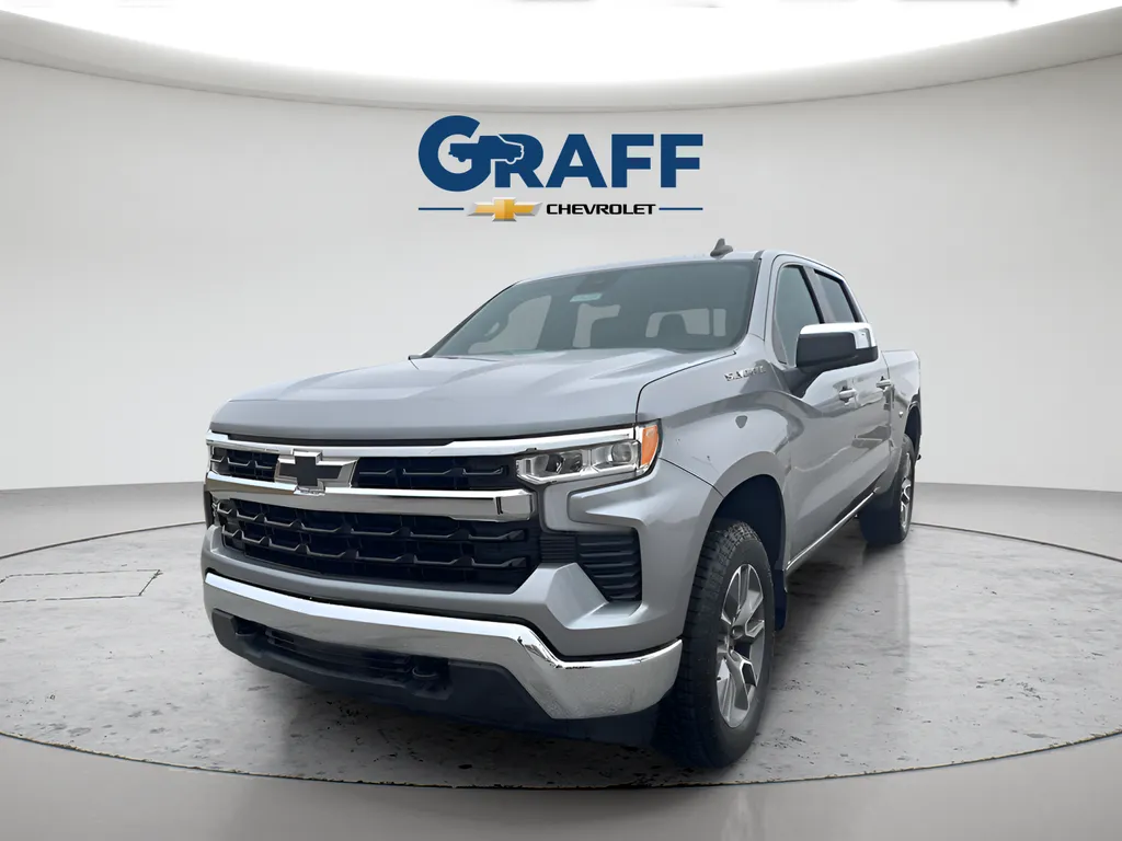 Gray 2026 Chevrolet Silverado 1500 LT for sale in Burns Harbor, IN