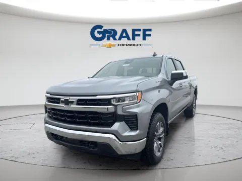 Gray 2026 Chevrolet Silverado 1500 LT for sale in Burns Harbor, IN