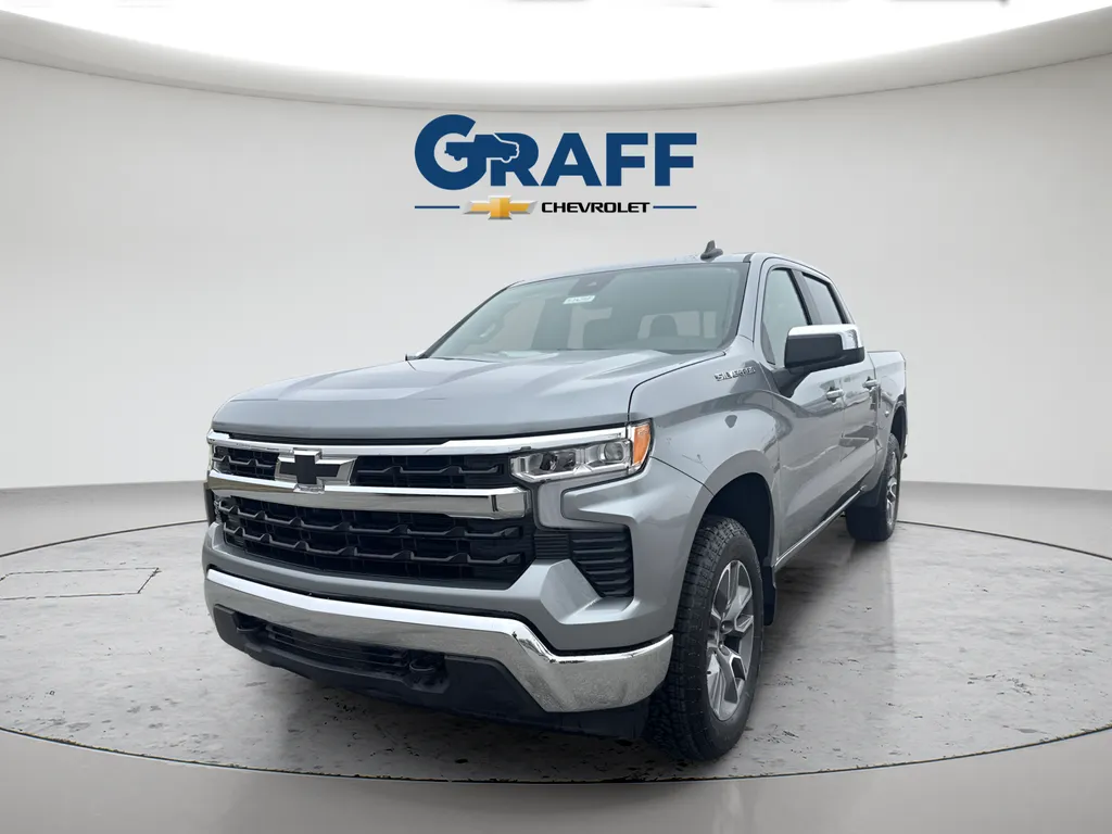 Gray 2026 Chevrolet Silverado 1500 LT for sale in Burns Harbor, IN