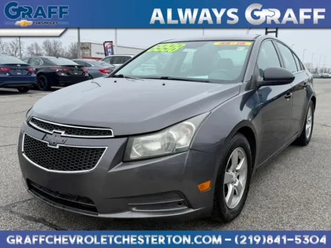 Gray 2014 Chevrolet Cruze 1LT for sale in Burns Harbor, IN