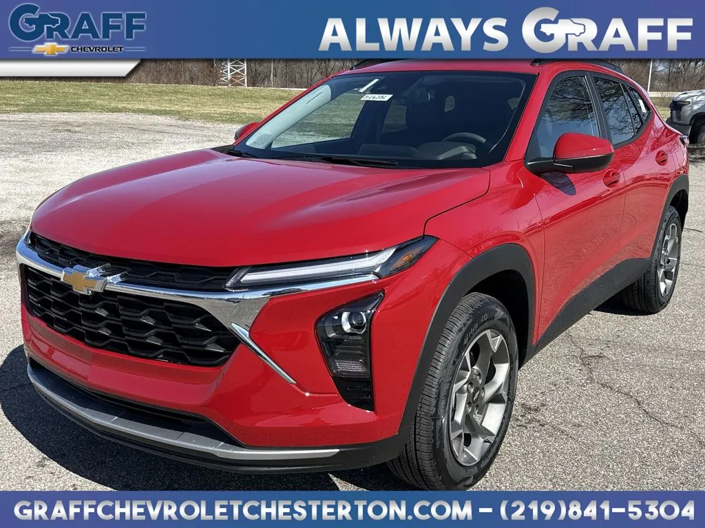 Red 2026 Chevrolet Trax LT for sale in Burns Harbor, IN