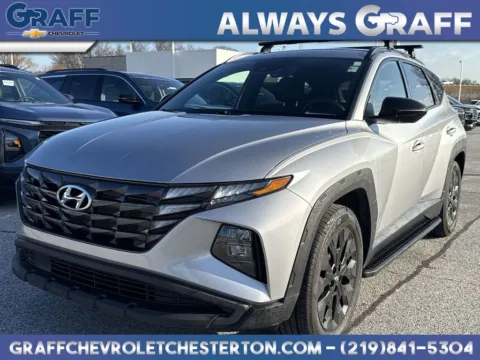 Silver 2024 Hyundai Tucson XRT for sale in Burns Harbor, IN