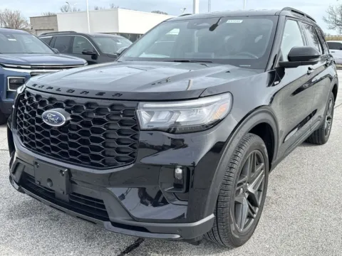 Black 2025 Ford Explorer ST-Line for sale in Burns Harbor, IN