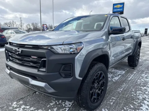 Gray 2026 Chevrolet Colorado Trail Boss for sale in Burns Harbor, IN