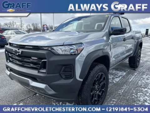 Gray 2026 Chevrolet Colorado Trail Boss for sale in Burns Harbor, IN