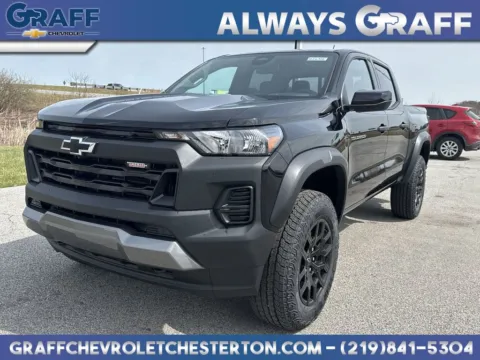 Black 2026 Chevrolet Colorado Trail Boss for sale in Burns Harbor, IN