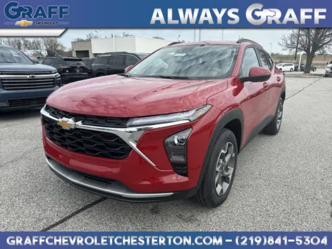 Red 2026 Chevrolet Trax LT for sale in Burns Harbor, IN