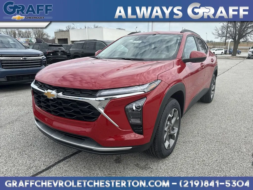 Red 2026 Chevrolet Trax LT for sale in Burns Harbor, IN