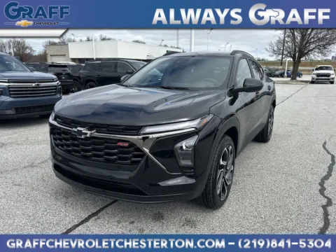 Black 2026 Chevrolet Trax 2RS for sale in Burns Harbor, IN