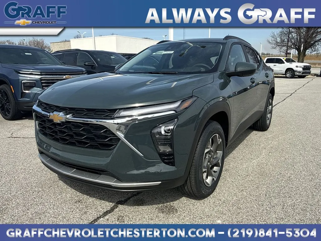 Gray 2026 Chevrolet Trax LT for sale in Burns Harbor, IN