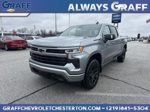 Gray 2026 Chevrolet Silverado 1500 RST for sale in Burns Harbor, IN