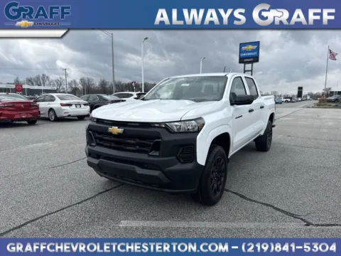 White 2026 Chevrolet Colorado Work Truck for sale in Burns Harbor, IN