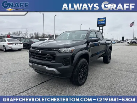 Black 2026 Chevrolet Colorado Trail Boss for sale in Burns Harbor, IN