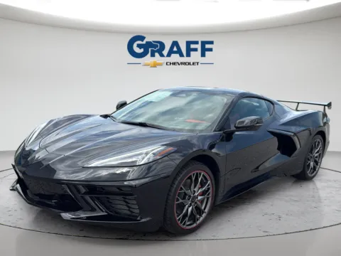 Black 2026 Chevrolet Corvette Stingray for sale in Burns Harbor, IN