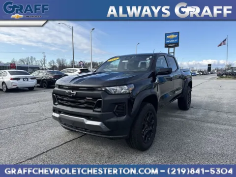 Black 2026 Chevrolet Colorado Trail Boss for sale in Burns Harbor, IN