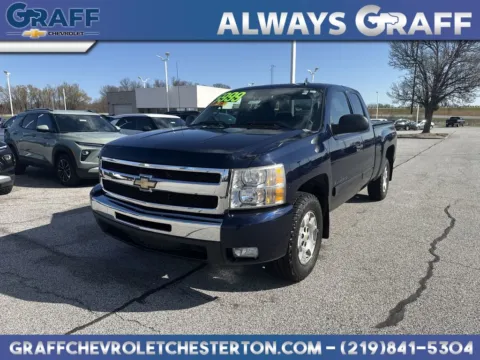 Blue 2010 Chevrolet Silverado 1500 LT for sale in Burns Harbor, IN