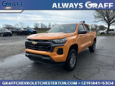 Orange 2026 Chevrolet Colorado LT for sale in Burns Harbor, IN