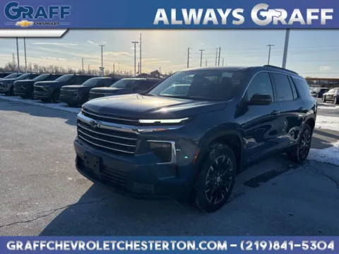 Blue 2026 Chevrolet Traverse LT for sale in Burns Harbor, IN