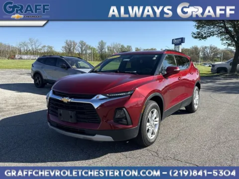 Red 2019 Chevrolet Blazer for sale in Burns Harbor, IN