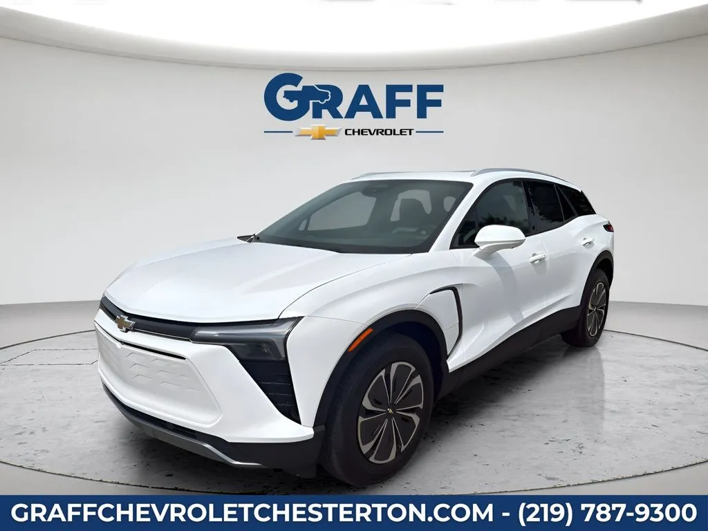 White 2026 Chevrolet Blazer EV LT for sale in Burns Harbor, IN