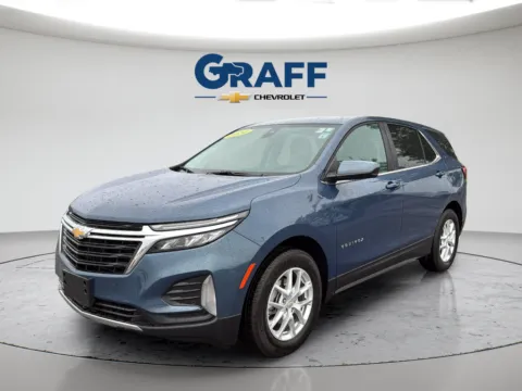 Blue 2024 Chevrolet Equinox LT for sale in Burns Harbor, IN