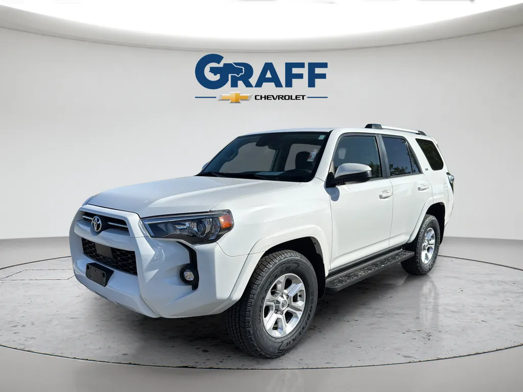 White 2024 Toyota 4Runner SR5 for sale in Burns Harbor, IN