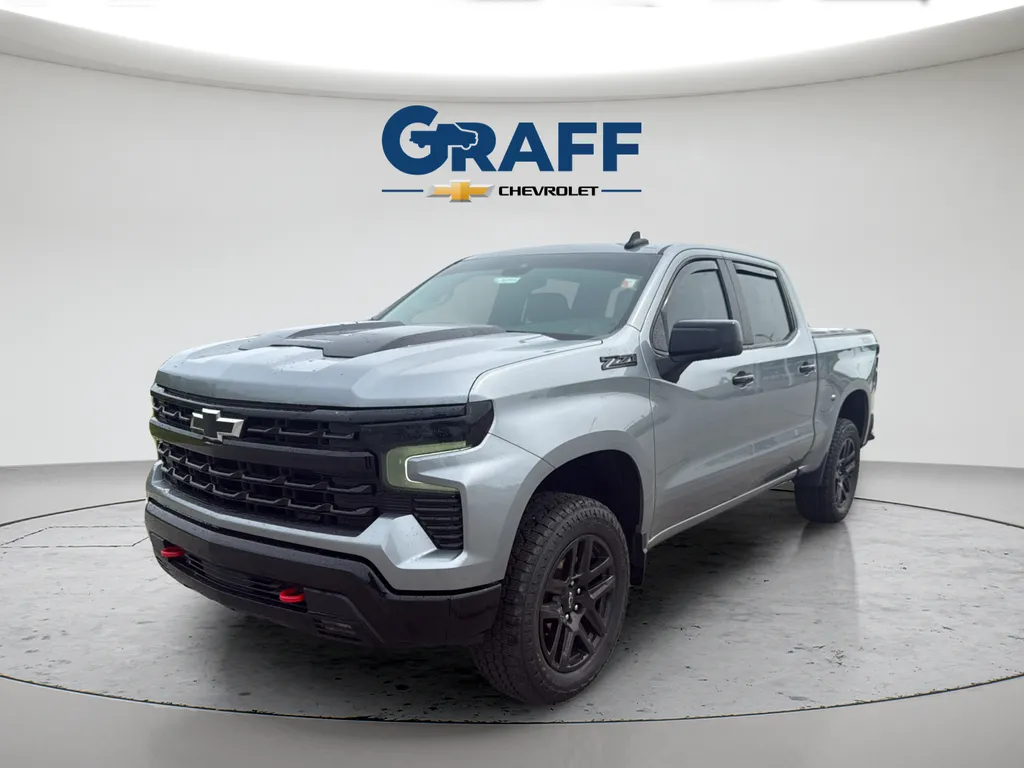 Gray 2023 Chevrolet Silverado 1500 LT Trail Boss for sale in Burns Harbor, IN