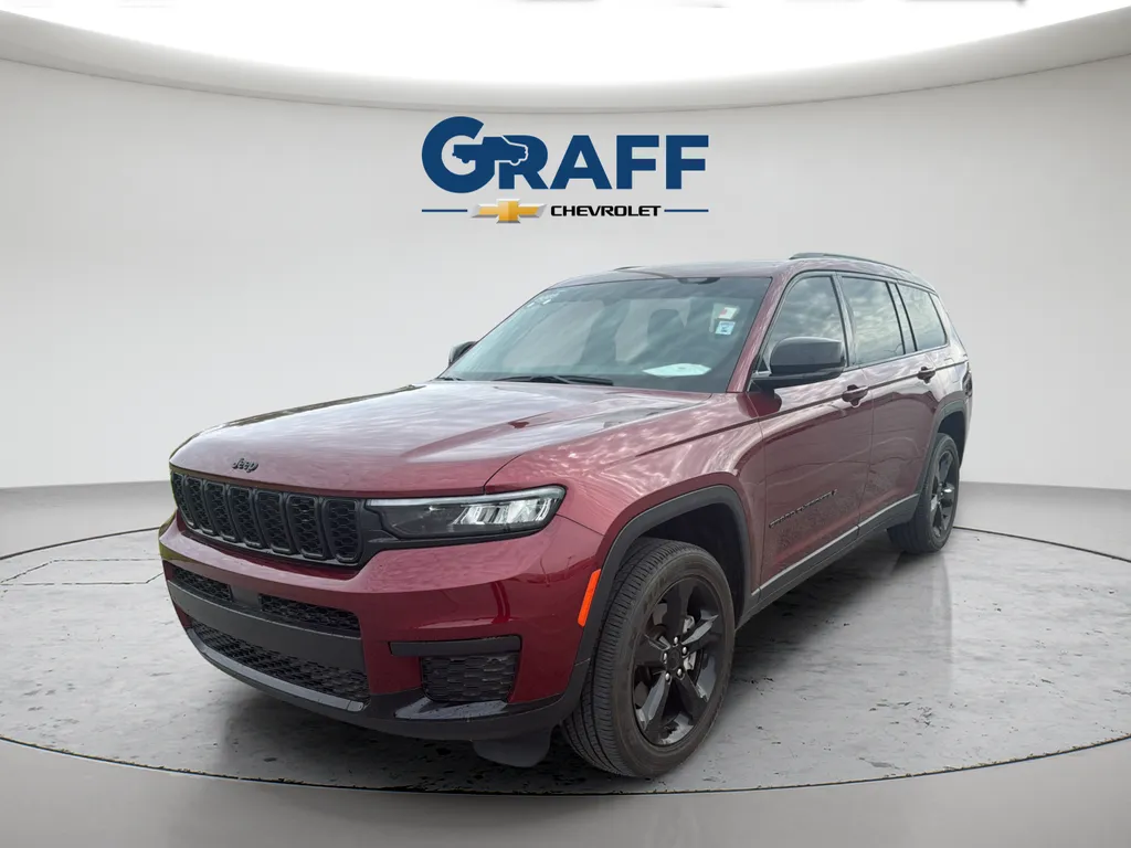 Red 2023 Jeep Grand Cherokee L Altitude X for sale in Burns Harbor, IN