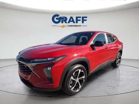 Red 2026 Chevrolet Trax 1RS for sale in Burns Harbor, IN