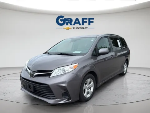 Gray 2020 Toyota Sienna LE for sale in Burns Harbor, IN