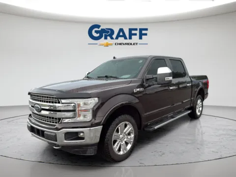 Red 2018 Ford F-150 Lariat for sale in Burns Harbor, IN
