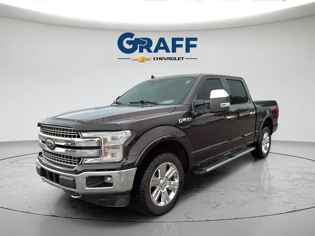 Red 2018 Ford F-150 Lariat for sale in Burns Harbor, IN