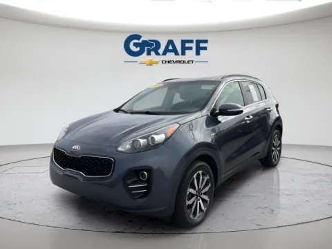 Blue 2019 Kia Sportage EX for sale in Burns Harbor, IN
